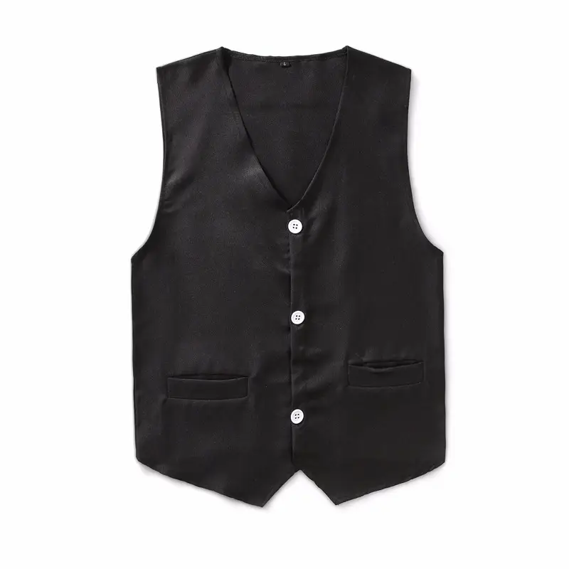 Yellow Children's Button Vest Wholesale