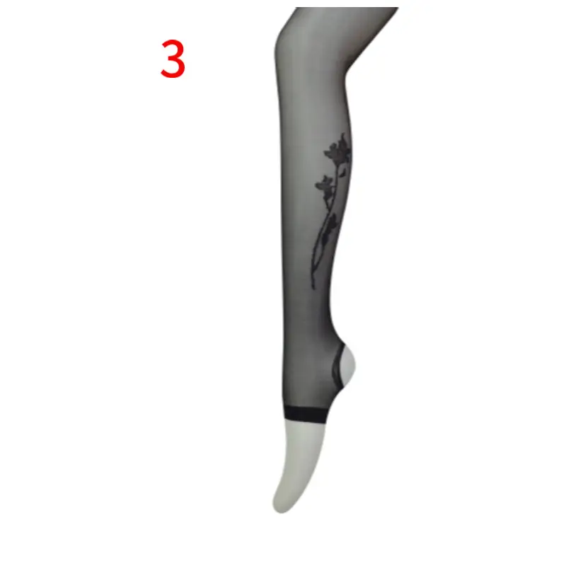 Stylish Black Silk Thigh-High Stockings for Women