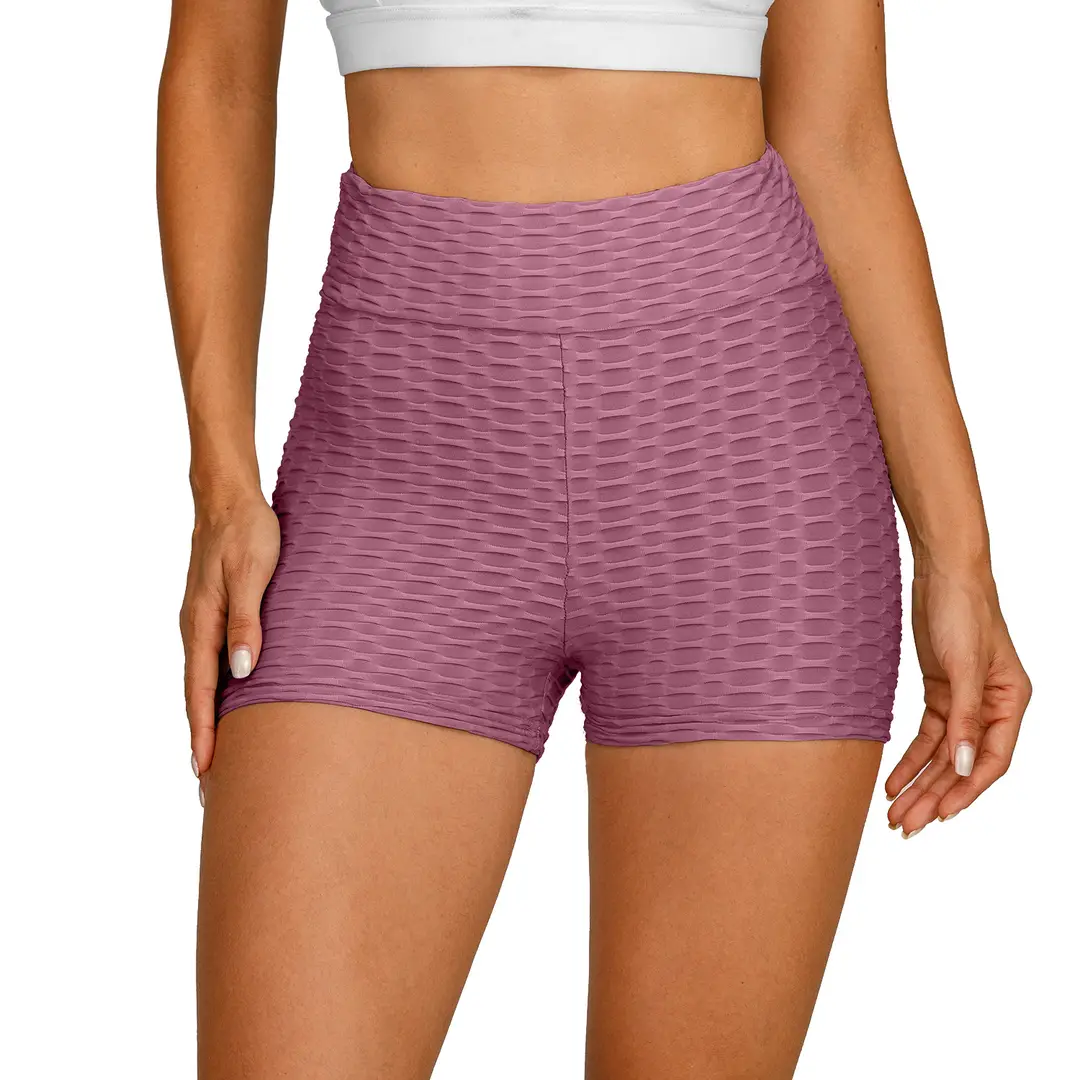 Peach Butt Yoga Shorts Women Fitness Tight Elastic Bubble Pants