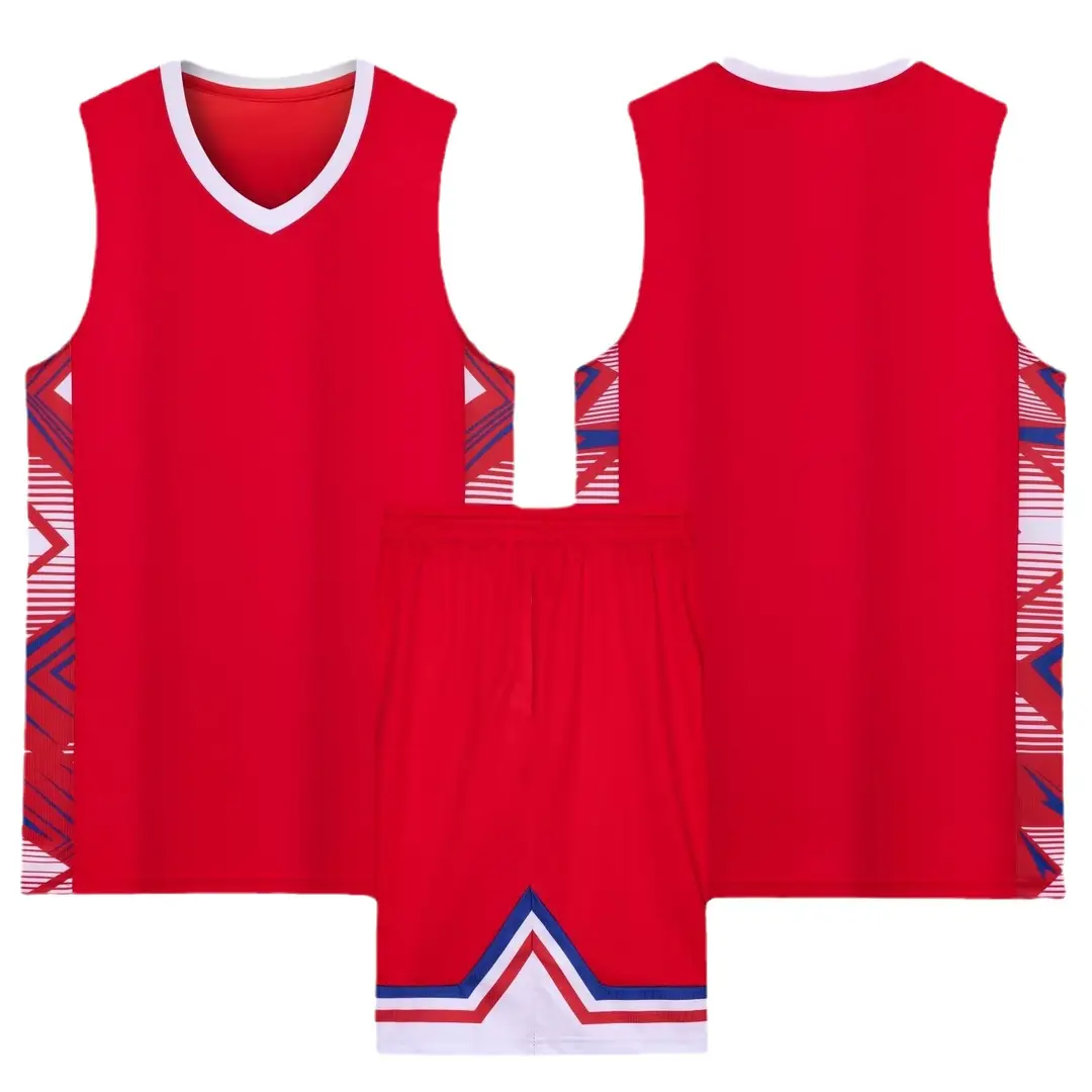 Men Basketball Uniform Loose Fit Quick-Drying Summer