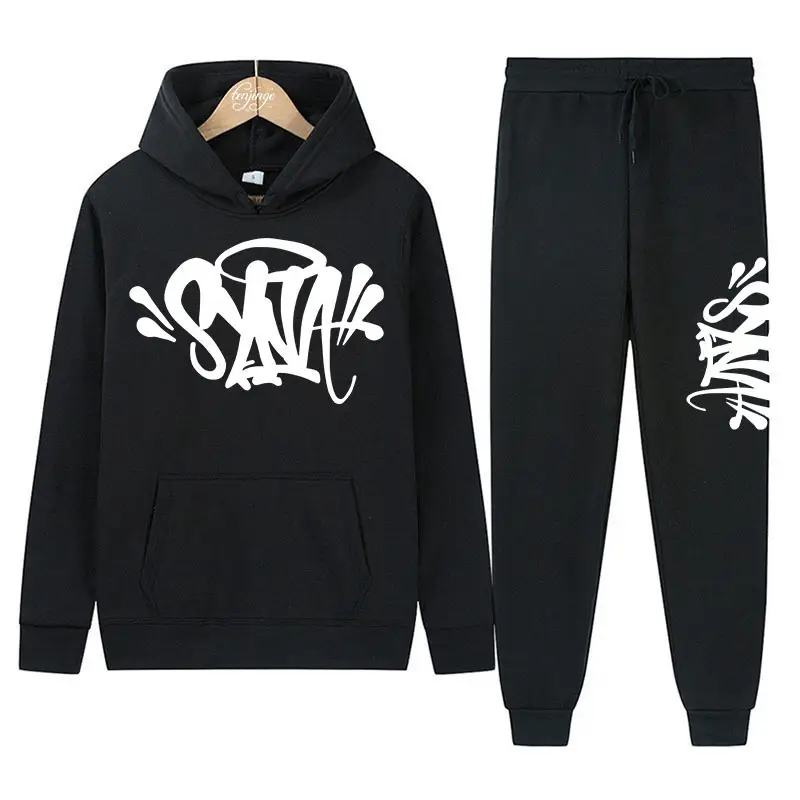 Light Blue Women's Fleece Hoodie Pants Set