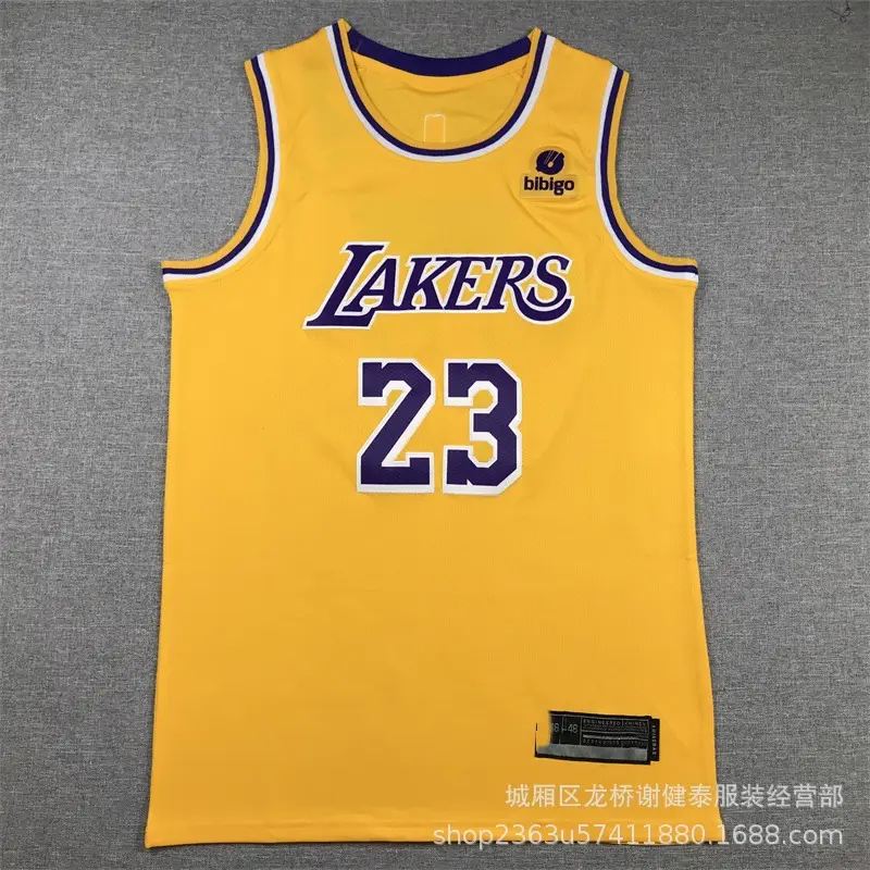 Foreign trade wholesale jersey vest thunder 76ers piston lakers supersonic clippers raptors magic casual basketball suit