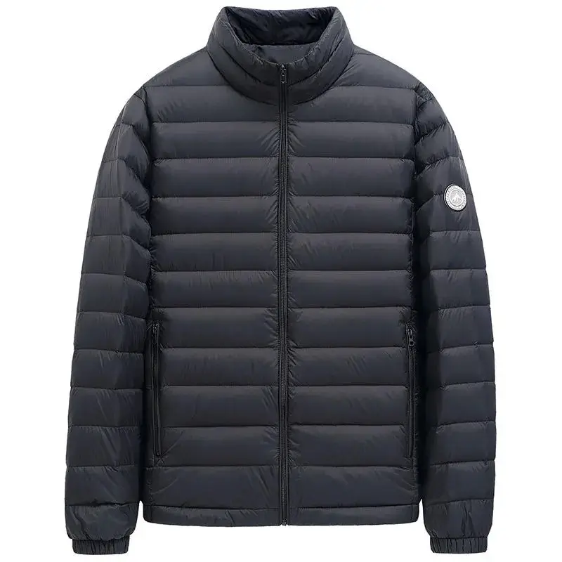 Men's Thin Cotton Winter Jacket Navy 2XL