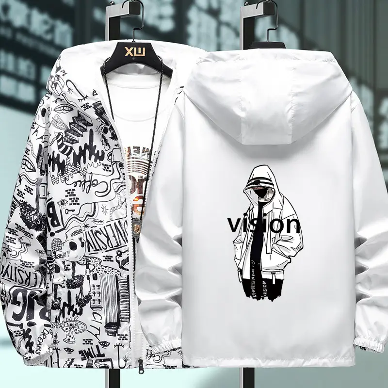 Pakistani Panda Graphic Hoodie White Slim Fit