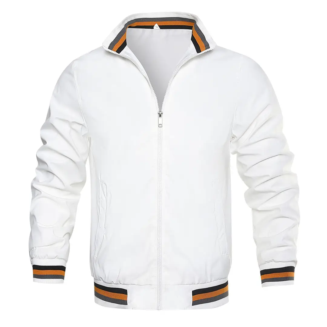 Men Black Casual Zipper Jacket Winter Stylish