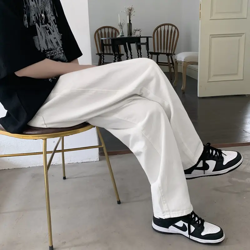 Loose Fit Cargo Pants Blue Denim Pakistan Summer Wear