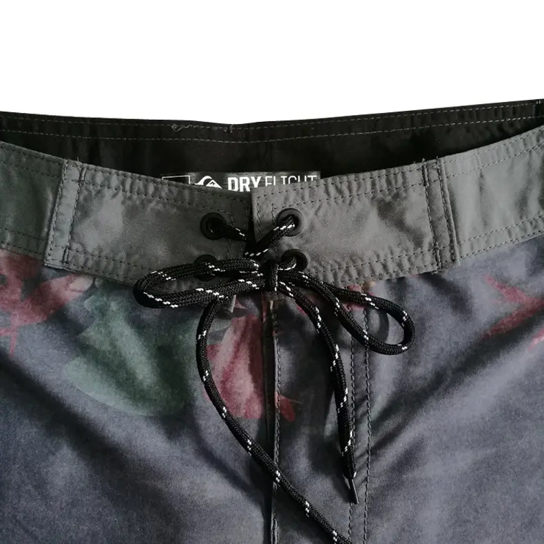 Men Quiksilver Floral Surf Shorts Plus Size Quick Dry