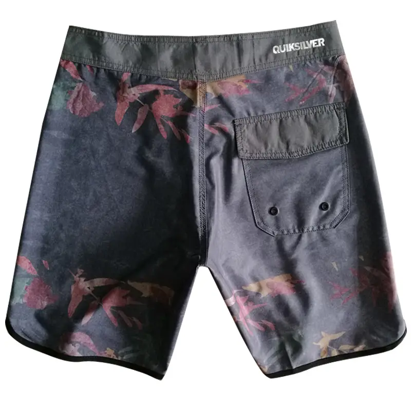 Men Quiksilver Floral Surf Shorts Plus Size Quick Dry