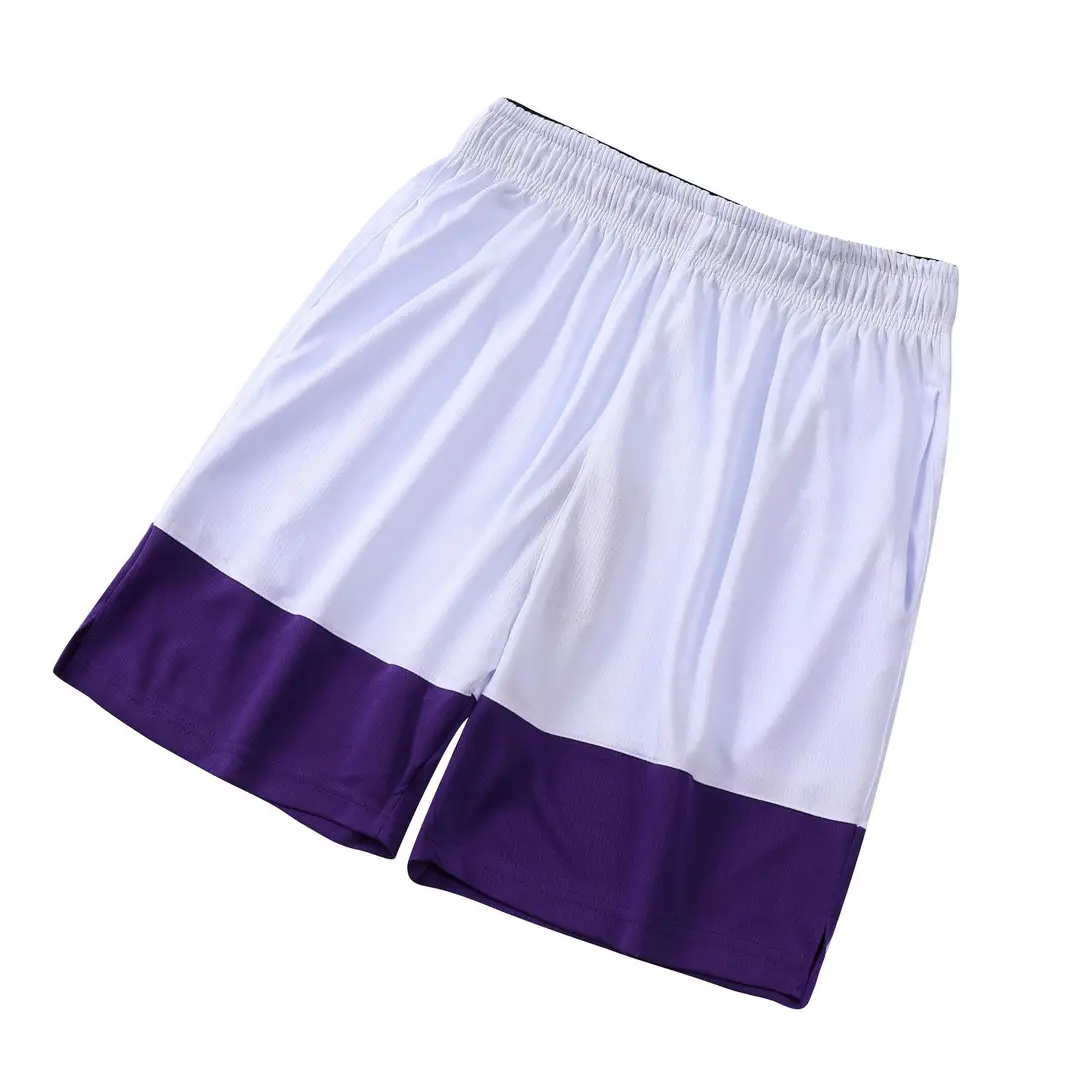 Men's Blue White Sports Shorts Summer Quick-Dry