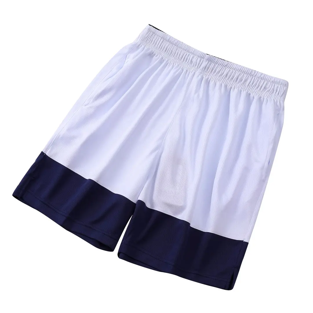 Men's Blue White Sports Shorts Summer Quick-Dry