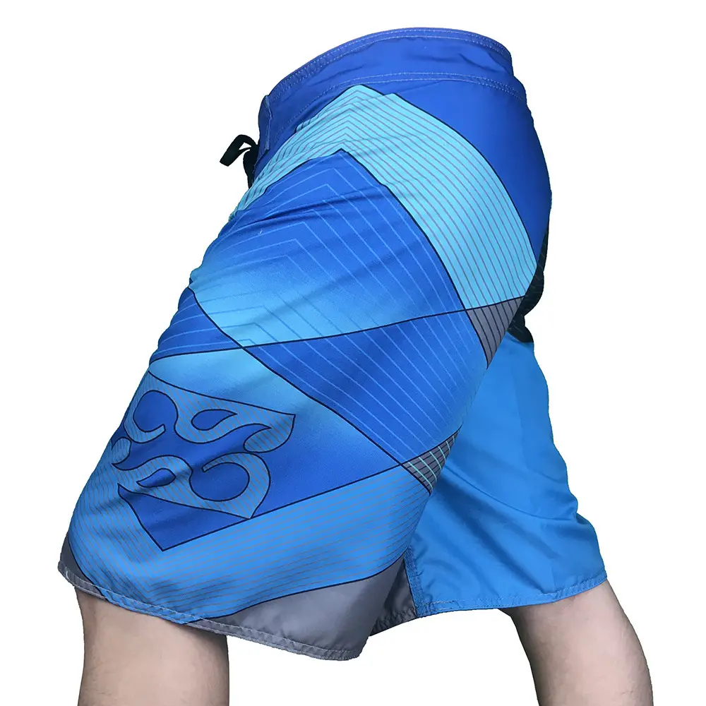 Men's Blue Quick Dry Surf Beach Shorts
