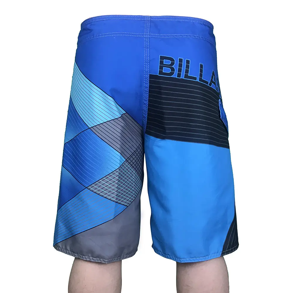 Men's Blue Quick Dry Surf Beach Shorts