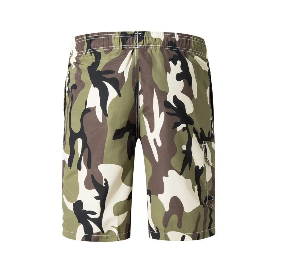 Men Camouflage Beach Shorts Loose Plus Size