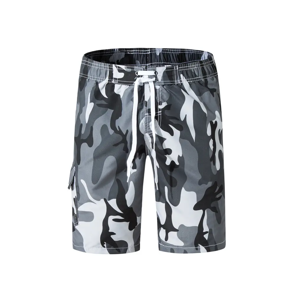 Men Camouflage Beach Shorts Loose Plus Size