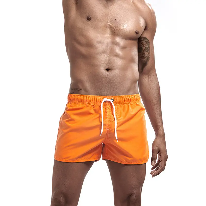 Men's Quick-Dry Mint Beach Shorts Polyester
