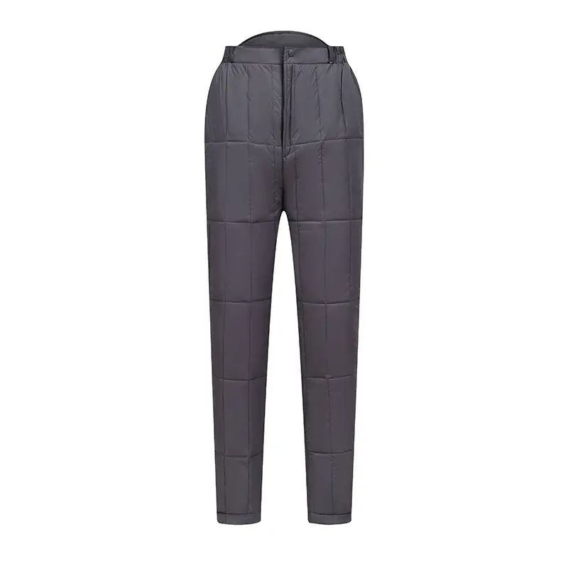 Men Winter Down Pants Dark Blue Thickened -40°C