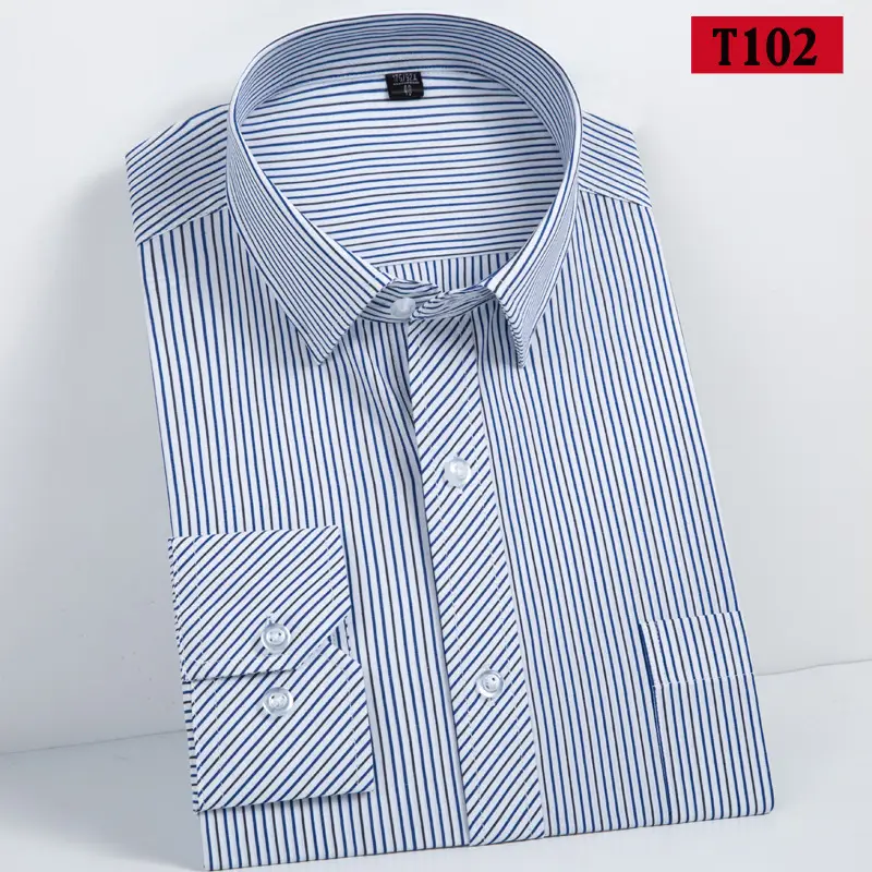 Premium Cotton Shirt Set for Men - Blue, White, Black