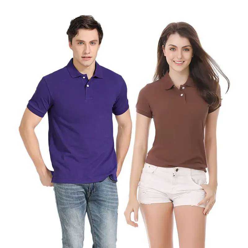 Men Navy Cotton Polo Shirt Short Sleeve