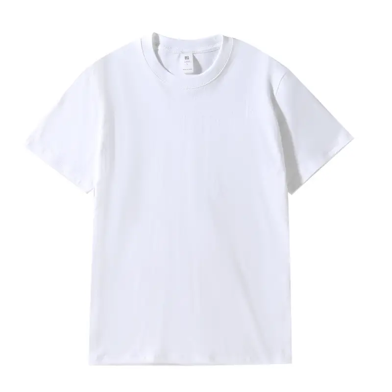 Men Pure Cotton Round Neck T-Shirt Summer Multicolor