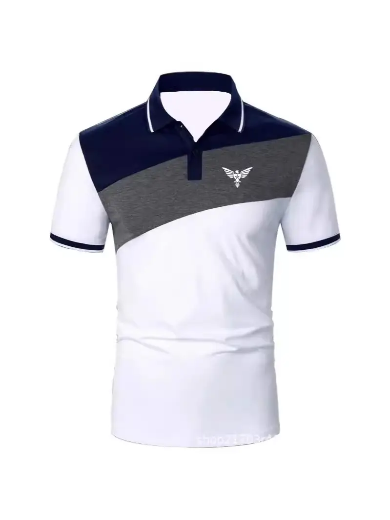 Men Pink Black Casual Polo Shirt 2024 New Collection
