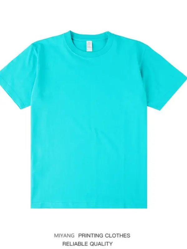 220G Cotton Couple T-Shirt Loose Fit White