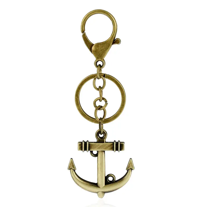 Stylish Brass Keychains Bicycle Scorpion Camera 3Pcs