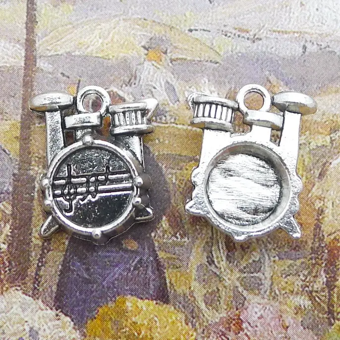 Ancient Silver Drum Jewelry for Daily Wear