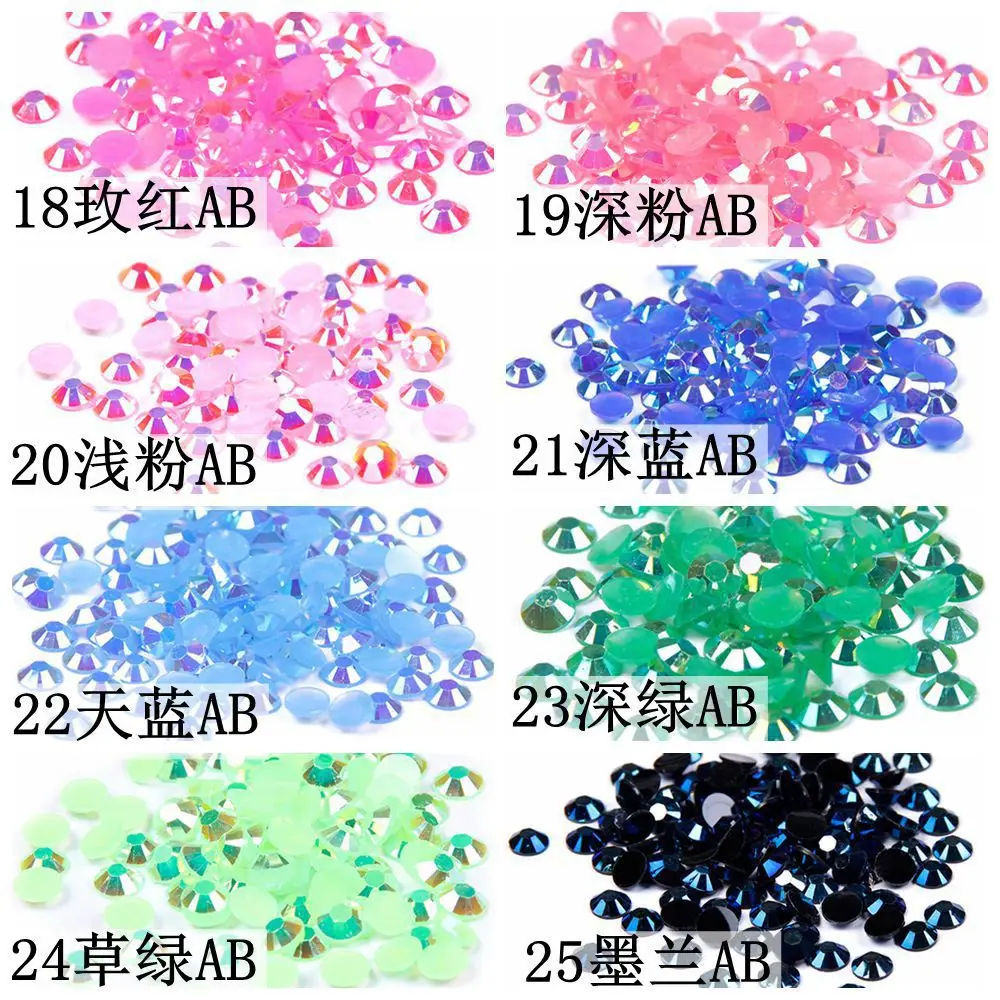 Multi Color Resin Drill Set for Nail Art in Pakistan
