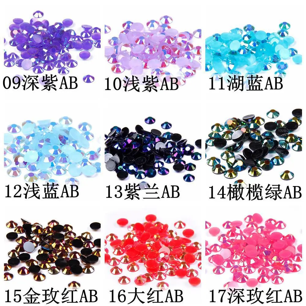 Multi Color Resin Drill Set for Nail Art in Pakistan