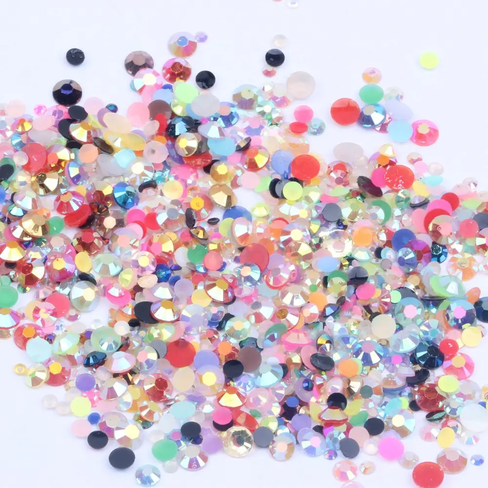Multi Color Resin Drill Set for Nail Art in Pakistan
