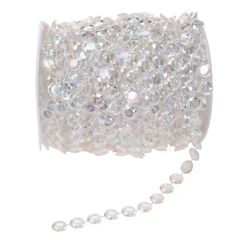Crystal Beads for Weddings & Festivals 10mm Acrylic