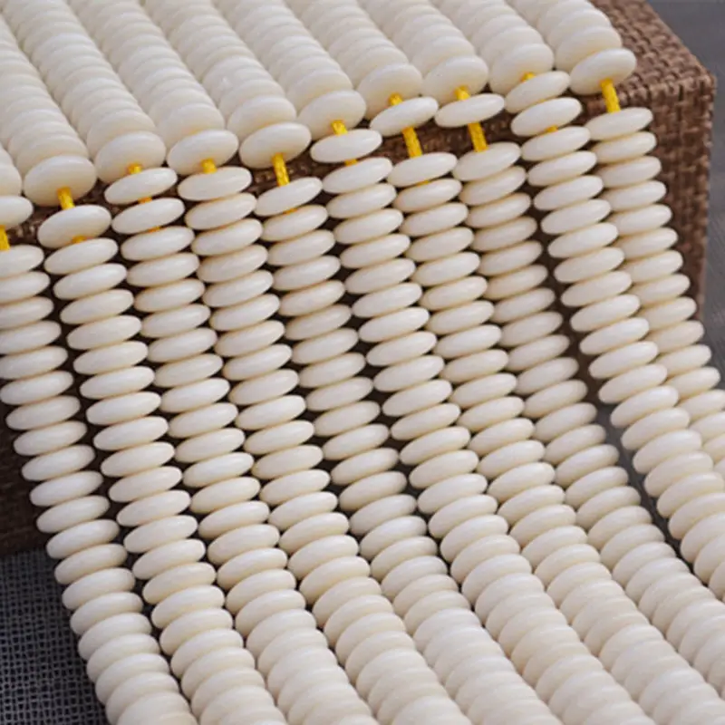 Ivory Bodhi Root Beads Spacer Set for 108 Beads