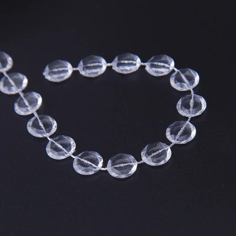 Clear Sparkling Beads 10mm for Clothing & Jewelry