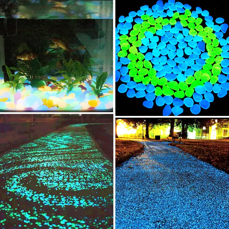 DIY Luminous Glass Stones for Garden & Decor