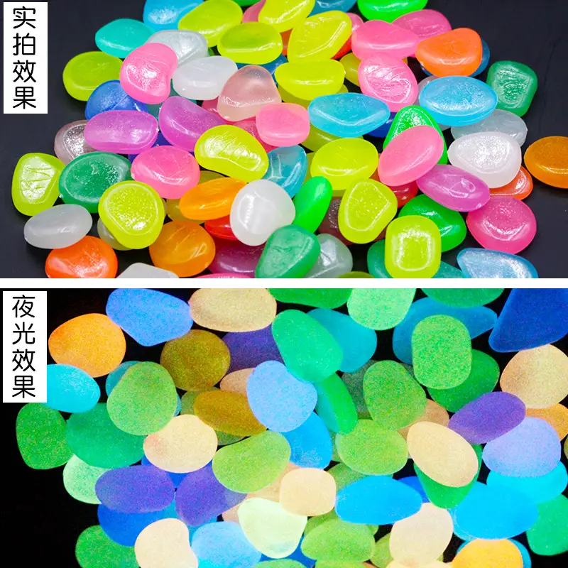 DIY Luminous Glass Stones for Garden & Decor