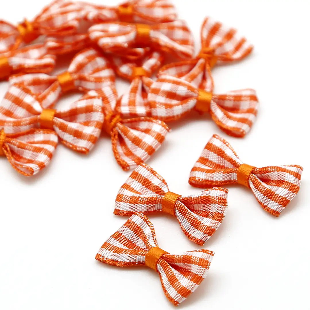 Plaid Bow Hairpins 9 Colors for Girls