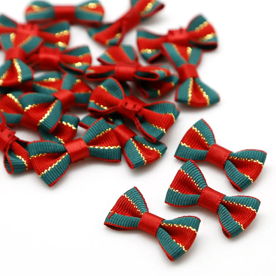 Plaid Bow Hairpins 9 Colors for Girls