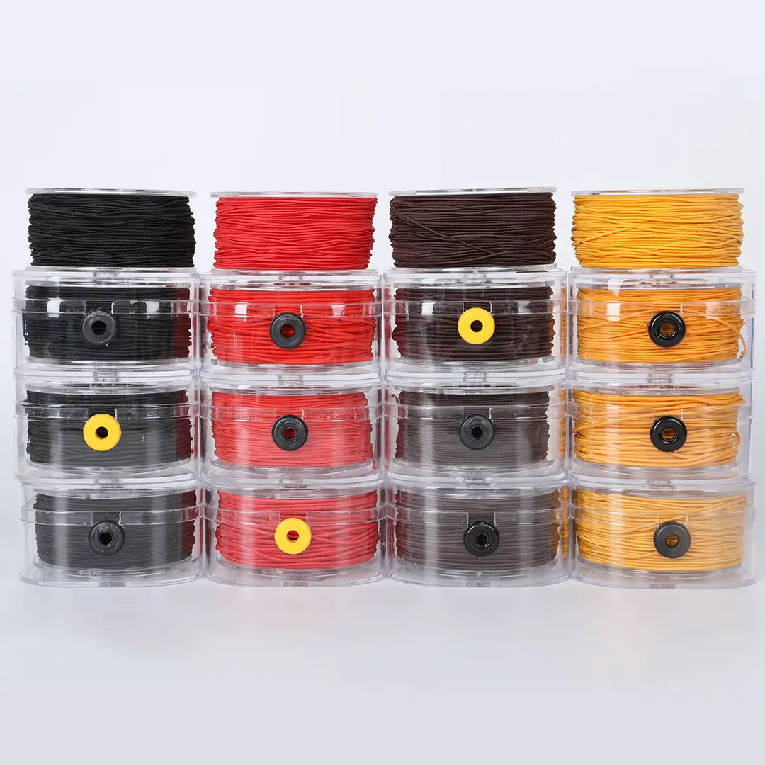Premium Elastic String for Jewelry Making - 1.0mm Thick, 5 Colors