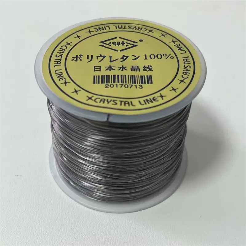 Premium Elastic Line for Bracelets & Jewelry Making - Red Black White