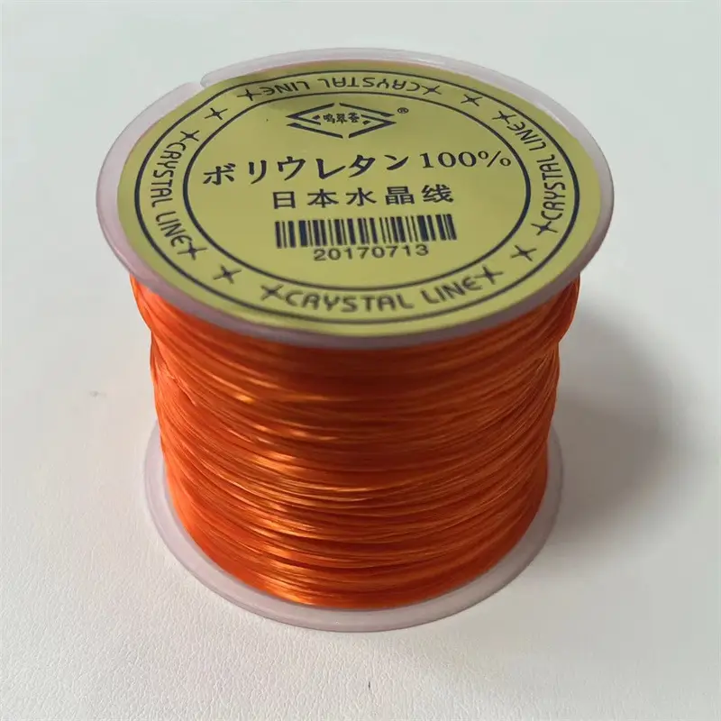 Premium Elastic Line for Bracelets & Jewelry Making - Red Black White