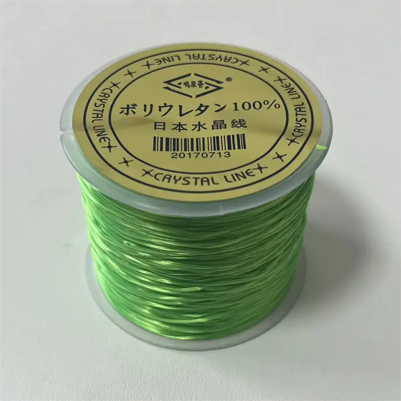 Premium Elastic Line for Bracelets & Jewelry Making - Red Black White