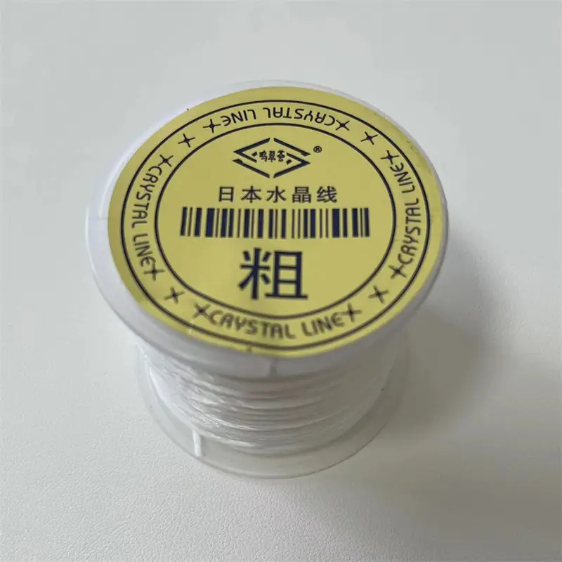 Premium Elastic Line for Bracelets & Jewelry Making - Red Black White
