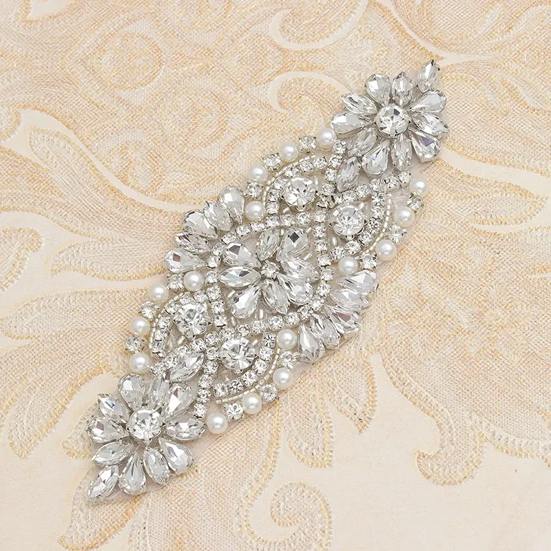 Diamond Earrings Patch for Wedding Party Groomsmen