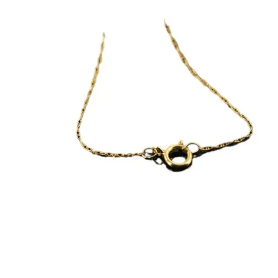 Premium Gold Water Wave Necklace for Women