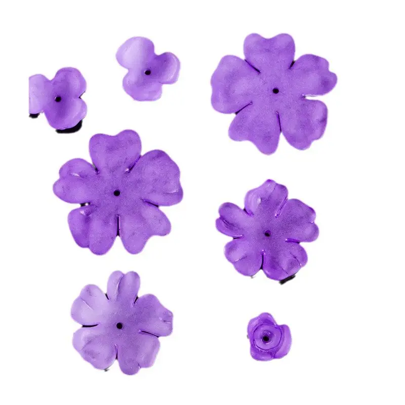 Vibrant Acrylic Peony Flowers for DIY Craft