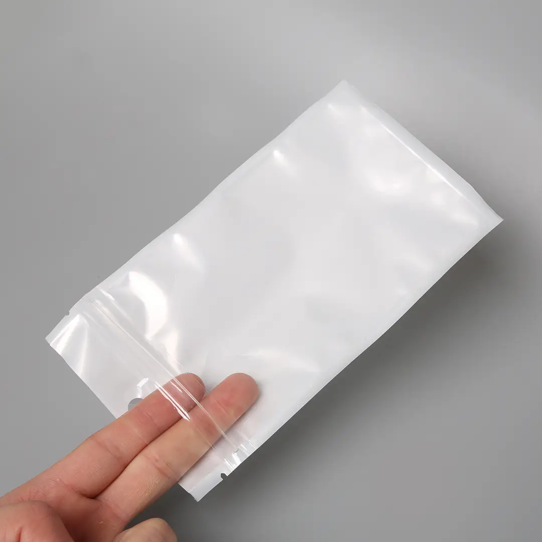 Transparent Jewelry Storage Bags with Zipper Seal