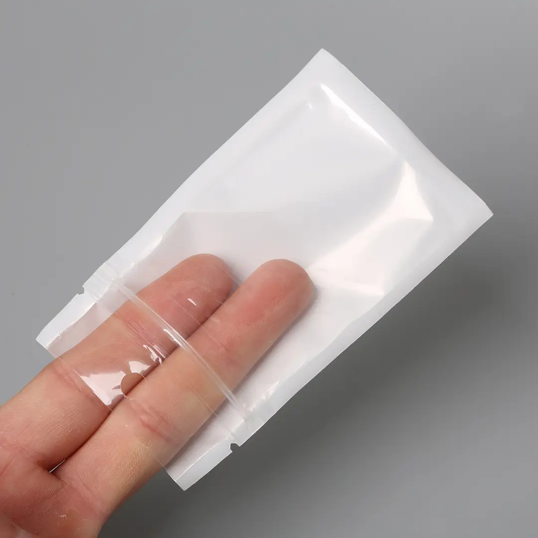 Transparent Jewelry Storage Bags with Zipper Seal