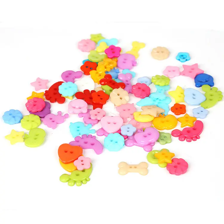 Colorful Plastic Buttons for DIY Crafts Pakistan