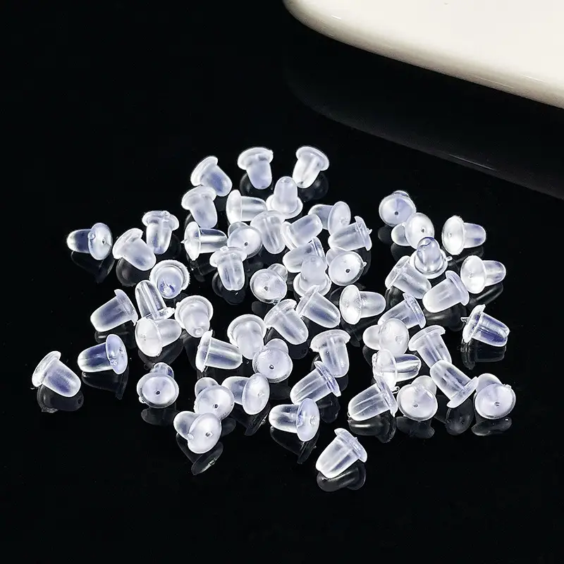 Transparent Bullet Earplugs Anti-Drop Modern Style