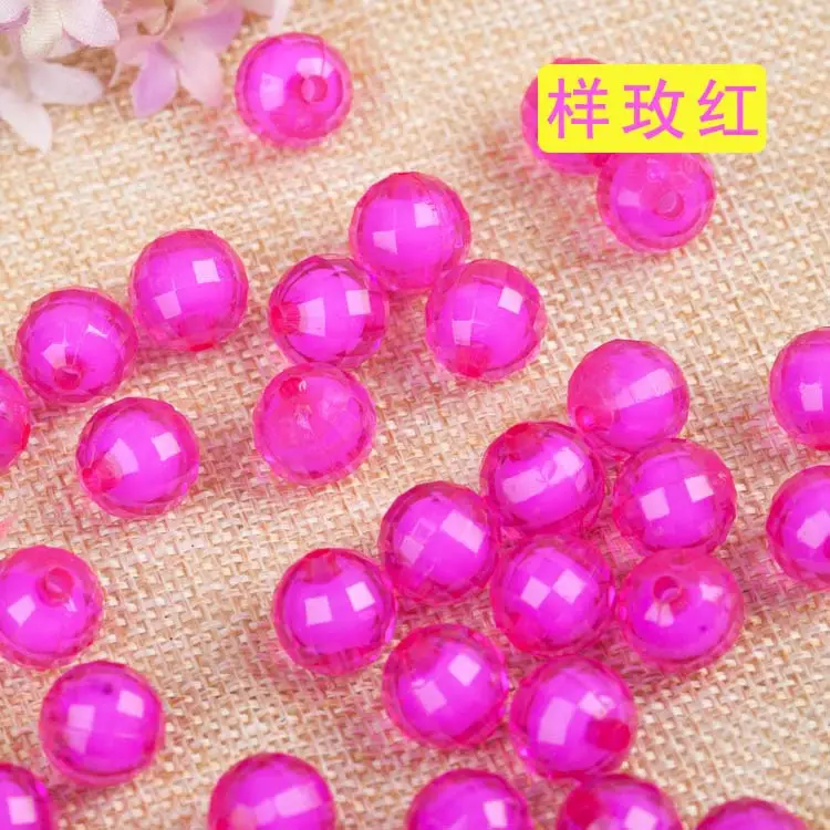 8MM Acrylic Beads Multi Color DIY Craft Supplies